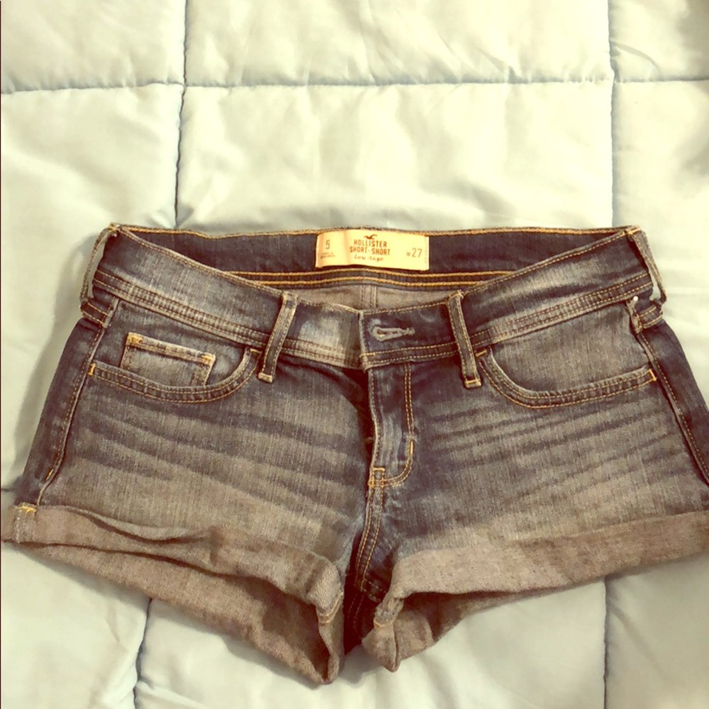 Hollister jean shorts
